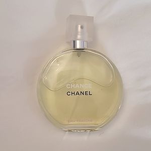 Genuine Almost full bottle Chanel Chance eau fraiche perfume 3.4oz